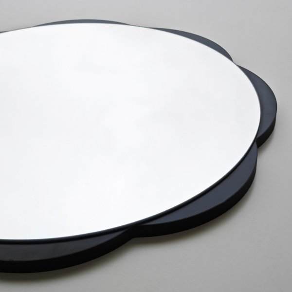 Miroir Fiore 1 - Noir