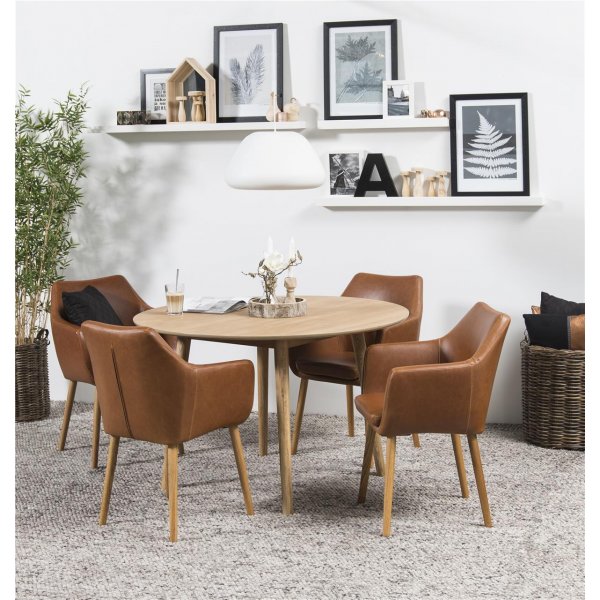 Table  manger Nagano 120 cm - Chne