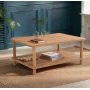 Table basse Roga 100 x 70 cm - Pin