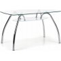 Colin glasbord 125 x 75 cm - transparent
