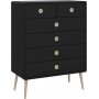 Softline byr med 6 ldor - Svart