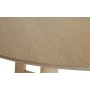 Nordic runt barbord i whitewash 107 cm