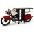 Glider motorcykel barbord/bardisk 226 x 45,7 cm - Metall/mango