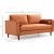 Rome 2-sits soffa - Orange