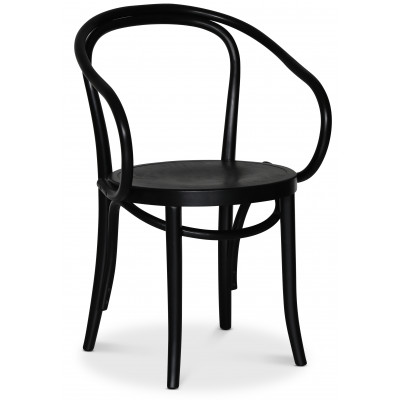 Pinto svart karmstol Nr.30 bjtr