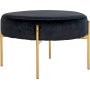 Amadora Sittpuff - Svart/mssing