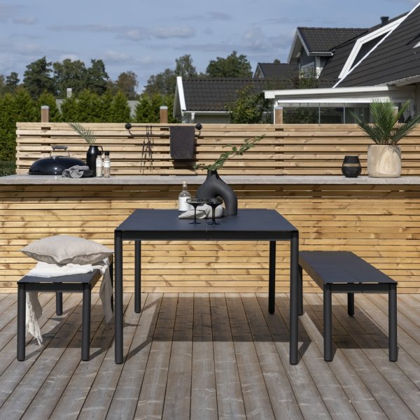 Modena matbord 200 x 100 cm - Svart