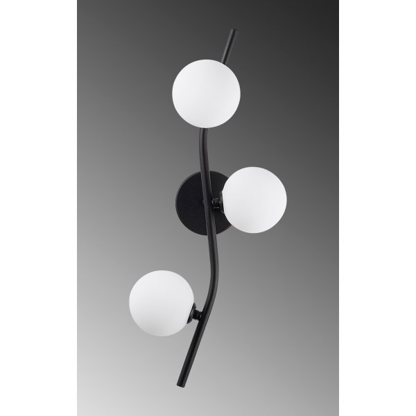 Orion wandlamp - Zwart