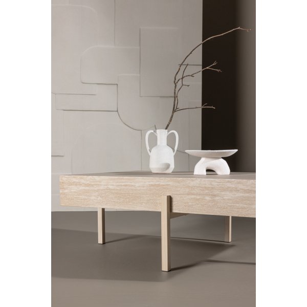 Vadholmen soffbord 130 x 76 cm - Whitewash