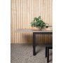 Albany matbord 224 x 100 cm - Svart/Gr