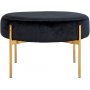 Amadora Sittpuff - Svart/mssing