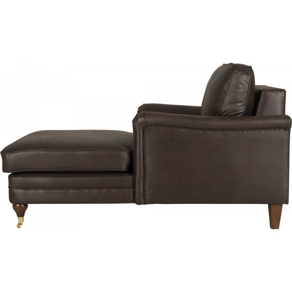 Howard Watford Deluxe divanfåtölj - Vintagebrunt konstläder Howard Watford Deluxe divanfåtölj - Vintagebrunt konstläder