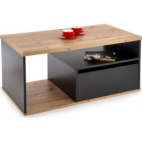 Anselmo soffbord 110x 60 cm - Svart