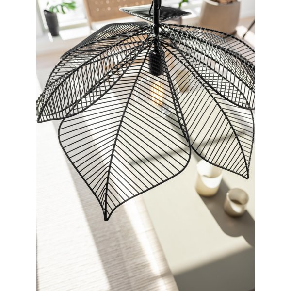 Plafonnier Orme - Noir - 70 cm