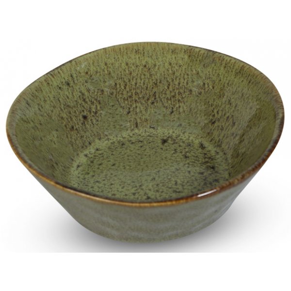 Dreja dessertfat 16 cm / 4 st i ett set - Grn