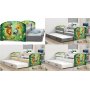 Vejle barnsng med extrabdd 80 x 160 cm - Valfri sticker & frg