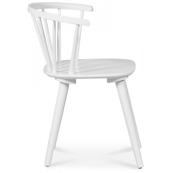 Pinnstol vit karmstol - Dalsland Pinnstol vit karmstol - Dalsland
