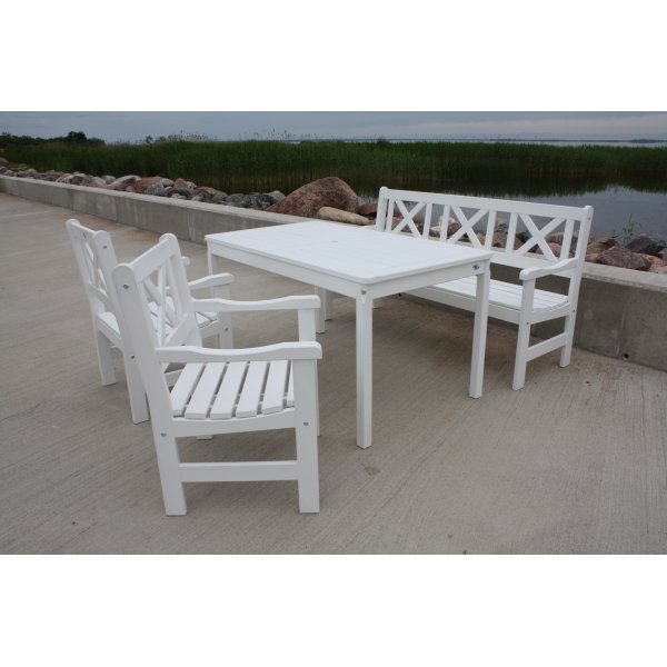 Soffgrupp Europe - Klassisk vit + Textilrengöring för möbler Soffgrupp Europe - Klassisk vit + Textilrengöring för möbler