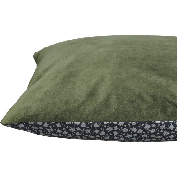 Emmet kussenhoes 45 x 45 cm - Medium groen