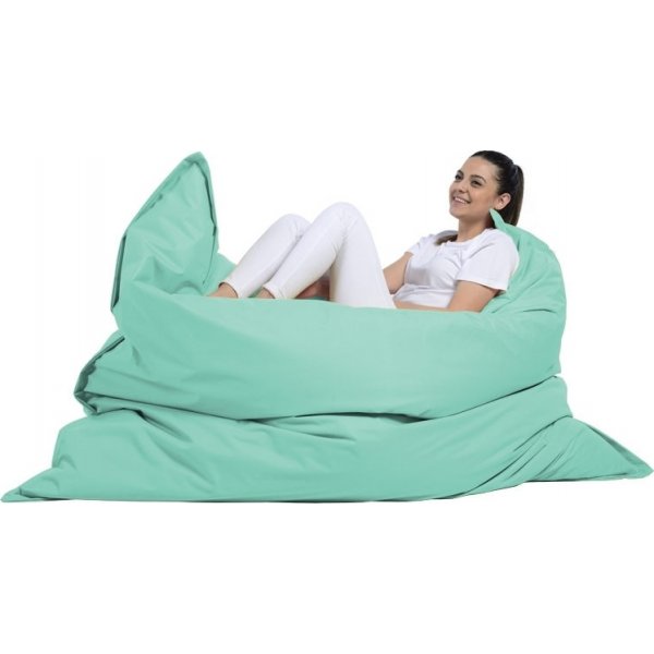 Pouf Gant - Turquoise