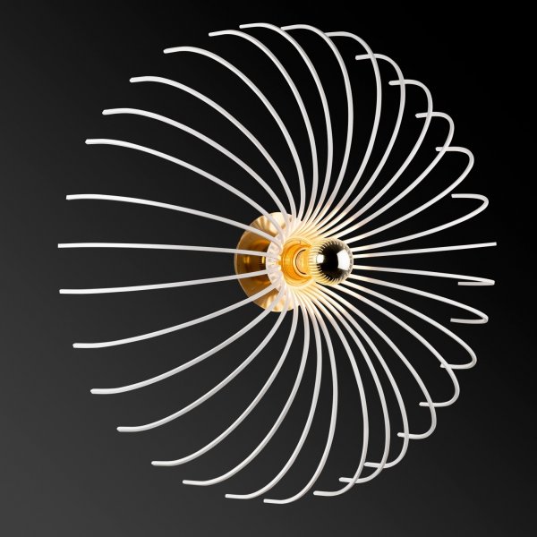 Aspendos wandlamp N-644 - Wit