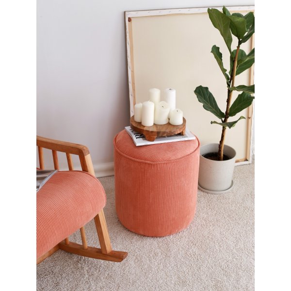 Pouf Teddy - Rouge Pouf Teddy - Rouge