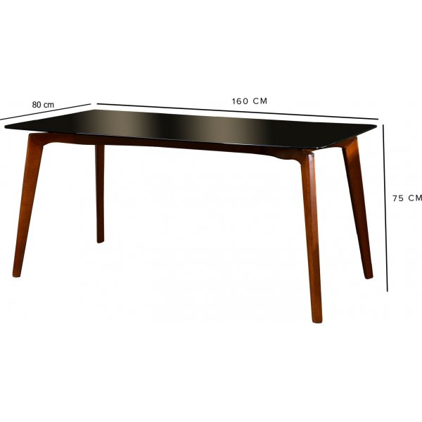 Groupe repas Lici - Noyer/bleu Groupe repas Lici - Noyer/bleu