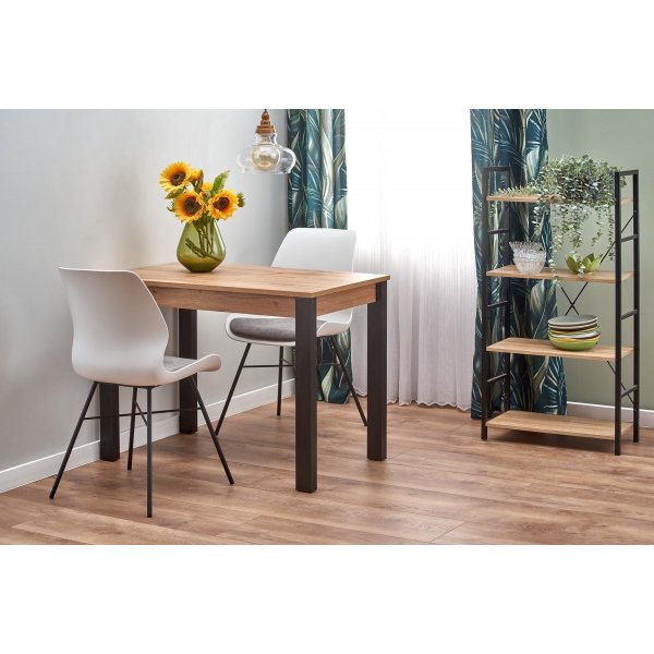 Table à manger Dulce 100-138 cm - Noir Table à manger Dulce 100-138 cm - Noir