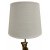 Grovlinne lampskrm 18/13 | H15 cm - Vit