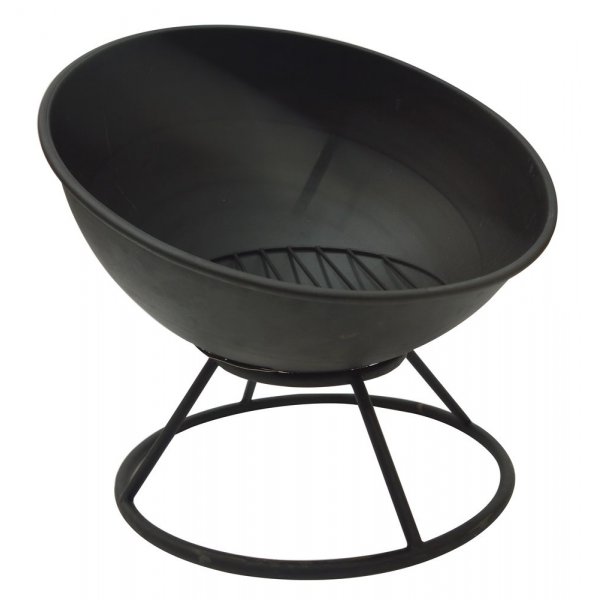 Fire blpanna 52 cm - Svart