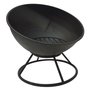 Fire blpanna 52 cm - Svart