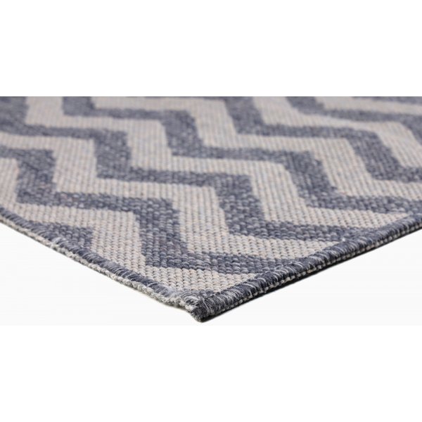 Como matta 110 x 60 cm - Grå/mörkgrå Como matta 110 x 60 cm - Grå/mörkgrå