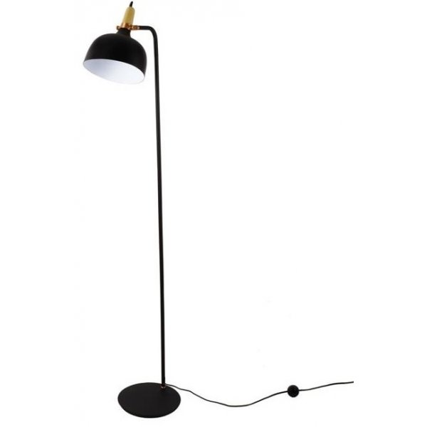 Golvlampa Pir 35 - Svart / Koppar