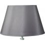 Silk lampsk�rm �38/26 | H23 cm - M�rkgr�