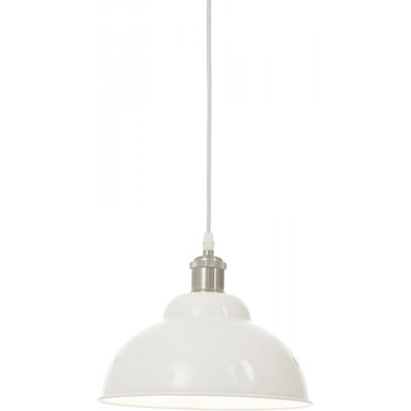 Bonnie taklampa - Vit/silver