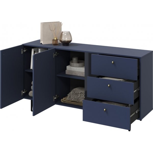 Buffet Colors 160 cm - Bleu