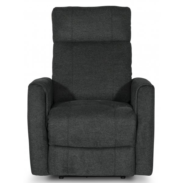 Fåtölj elektrisk ställbar mörkgrå + Fläckborttagare för möbler Fåtölj elektrisk ställbar mörkgrå + Fläckborttagare för möbler