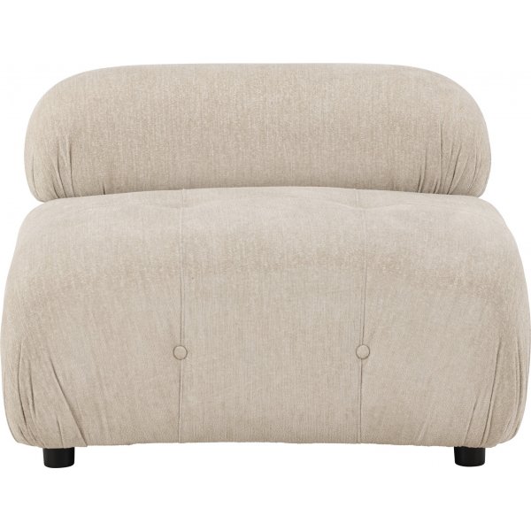 Mika soffmodul - Beige/Krom