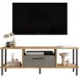 Banc mdia Noble - Pin/gris