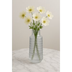 Blomvas i glas 25 cm hög Blomvas i glas 25 cm hög
