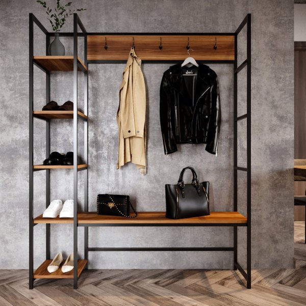 Blossom hallmöbel - Valnöt Blossom hallmöbel - Valnöt