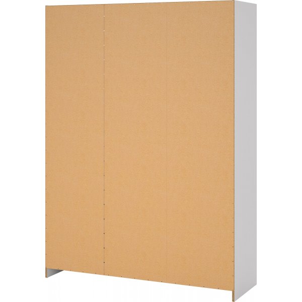 Armoire Sprint avec 3 portes et 3 tiroirs - Blanc Armoire Sprint avec 3 portes et 3 tiroirs - Blanc