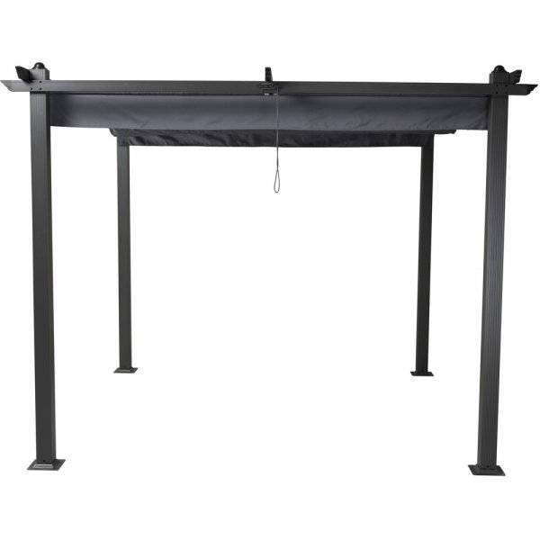 Pergola Lazio 248 x 295 x 295 cm - Grise Pergola Lazio 248 x 295 x 295 cm - Grise