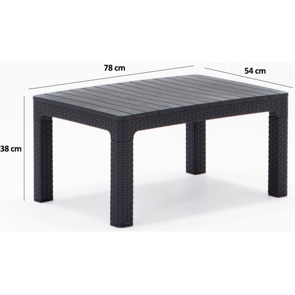 Groupe de salon Olimpos - Anthracite Groupe de salon Olimpos - Anthracite