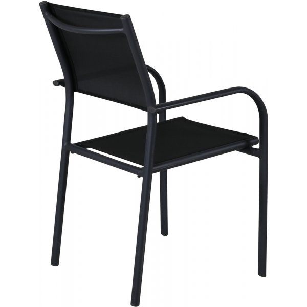 Santorini matstol - Svart Santorini matstol - Svart