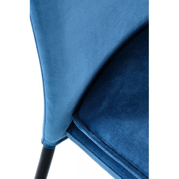 Chaise de salle  manger Cadeira 443 - Bleu
