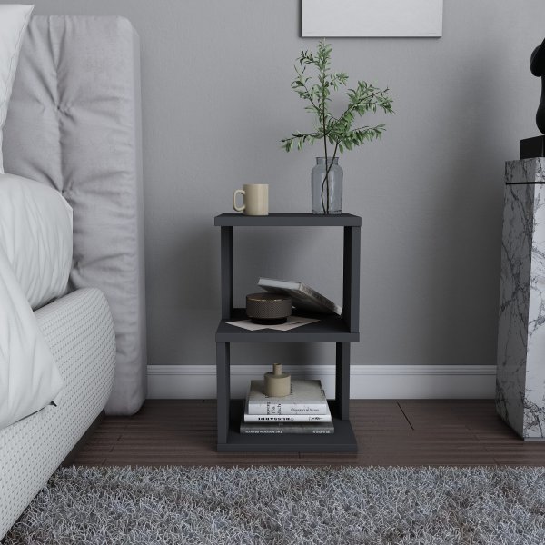 Table de chevet Carter - Anthracite Table de chevet Carter - Anthracite