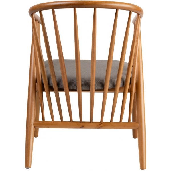 Fauteuil Doris - Chêne/gris Fauteuil Doris - Chêne/gris