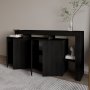 Sideboard Bellan 170 cm - Wood Black