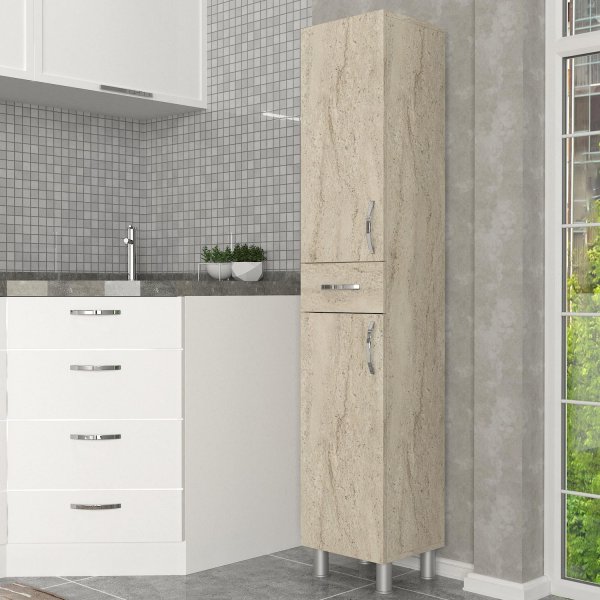 Selin badrumsskåp - Travertin Selin badrumsskåp - Travertin